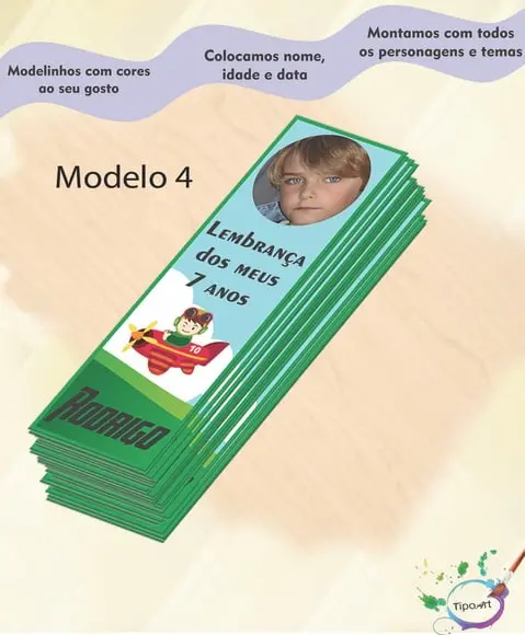 Marcador de Livro-aviador