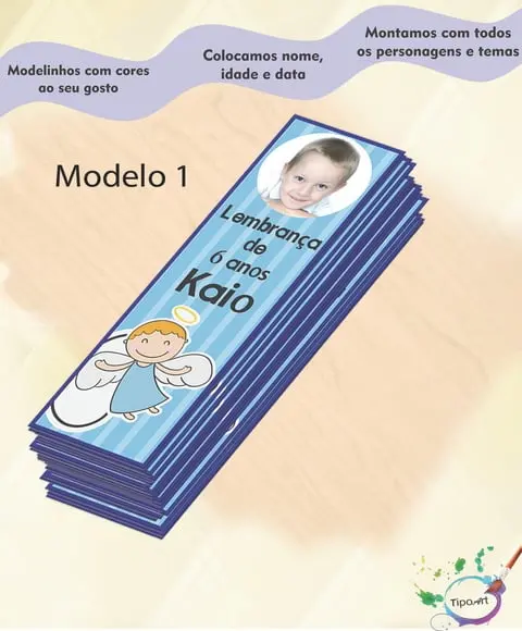 Marcador de Livro-batizado