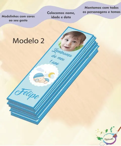 Marcador de Livro-bebe