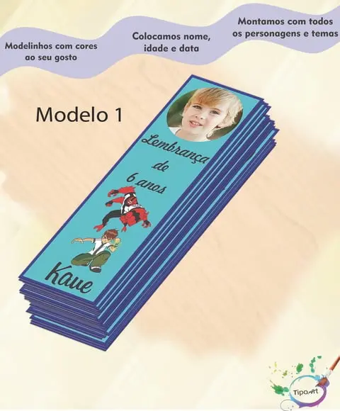 Marcador de Livro-ben 10