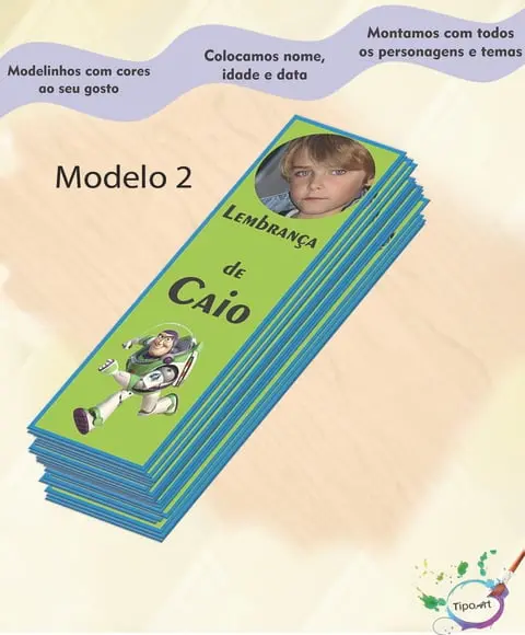 Marcador de Livro-buzz Lightyear