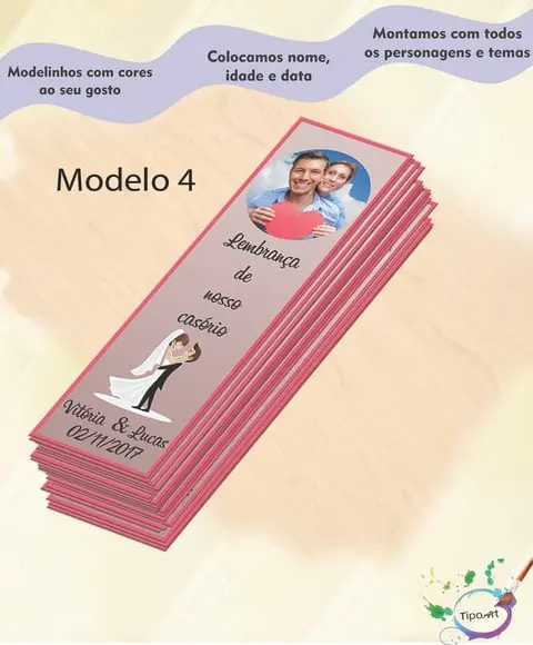 Marcador de Livro-casal