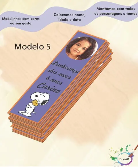 Marcador de Livro-charlie Brown