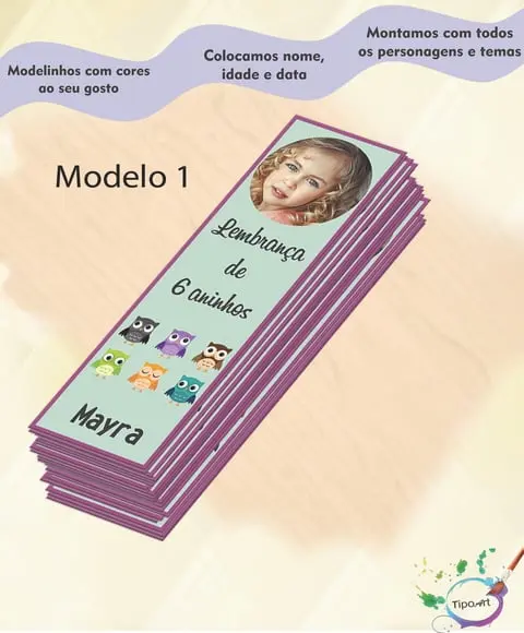 Marcador de Livro-coruja