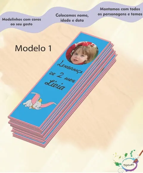 Marcador de Livro-dumbo