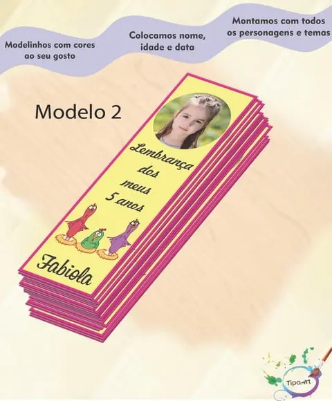 Marcador de Livro-galinha Pintadinha