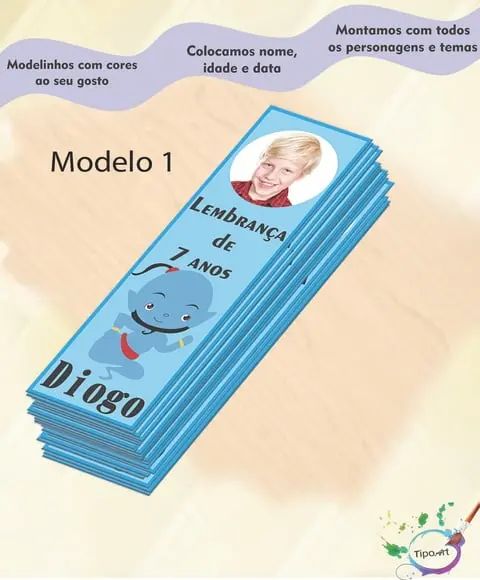 Marcador de Livro-genio