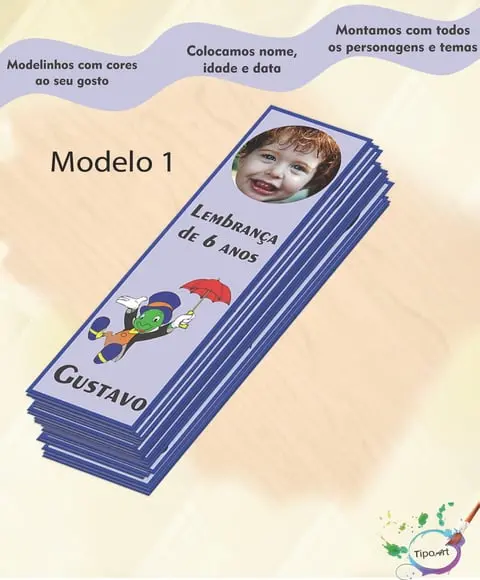 Marcador de Livro-grilo Falante