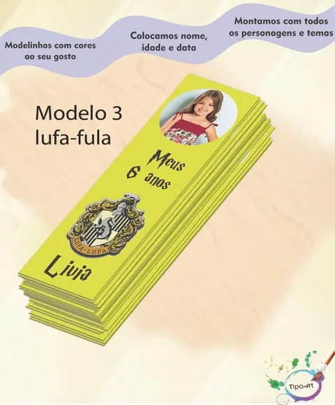 Marcador de Livro-hogwarts