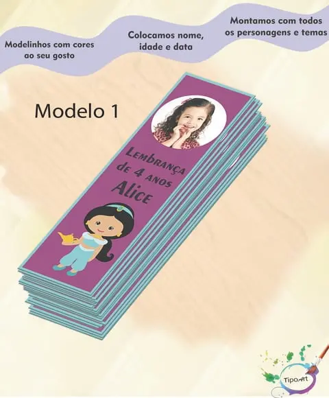 Marcador de Livro-jasmine