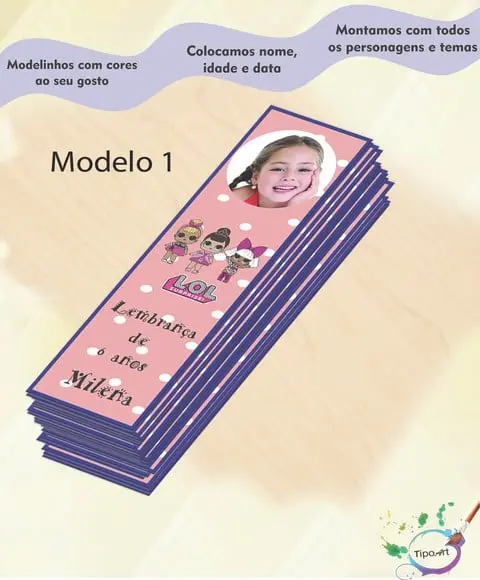 Marcador de Livro-lol