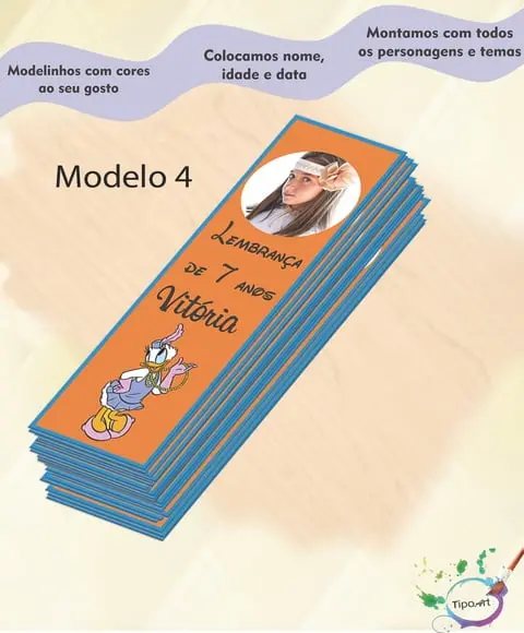 Marcador de Livro-Margarida