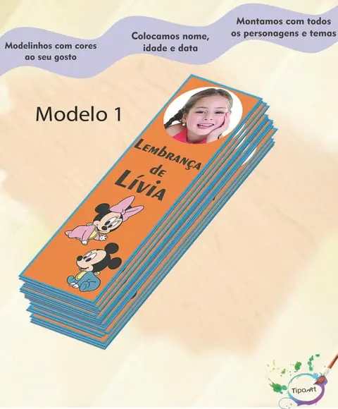 Marcador de Livro-mickey