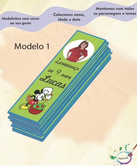 Marcador de Livro-mickey