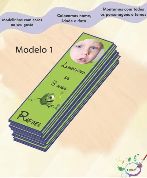 Marcador de Livro-mike Wazowski