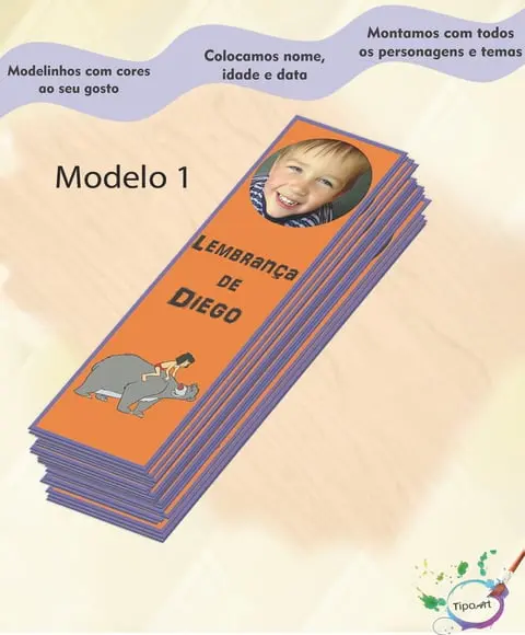 Marcador de Livro-mogli