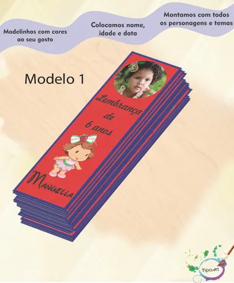 Marcador de Livro-moranguinho