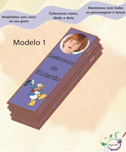 Marcador de Livro-pato Donald