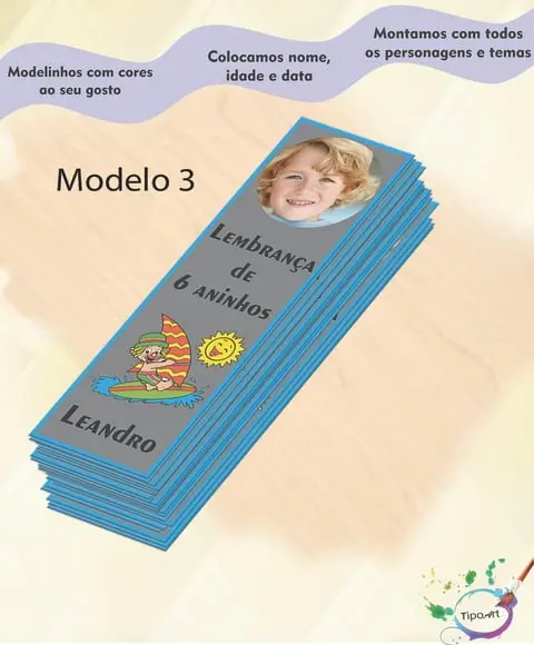 Marcador de Livro-patatí Patatá
