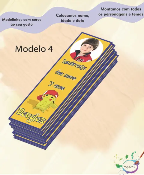 Marcador de Livro-pokemon