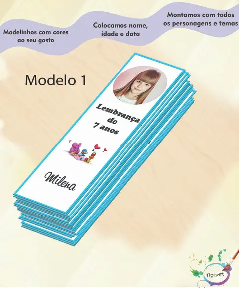 Marcador de Livro-pocoyo