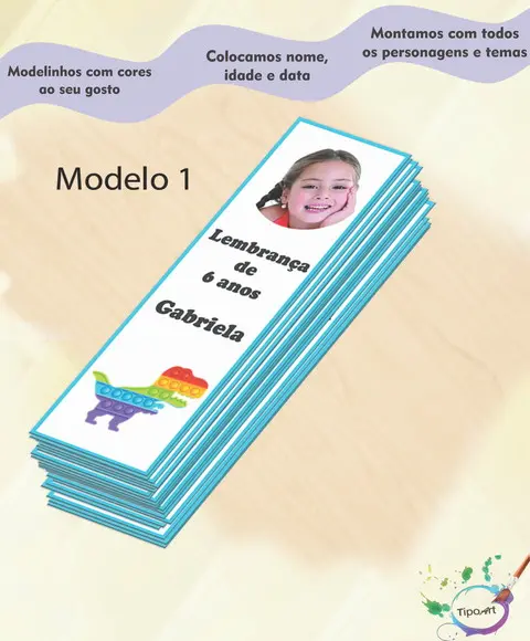 Marcador de Livro-pop Fidget