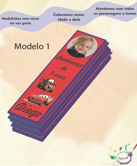 Marcador de Livro-relampago