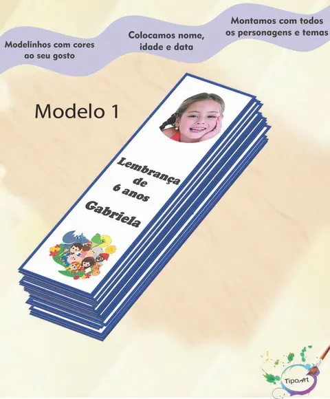 Marcador de Livro-sitio do Pica Pau Amarelo
