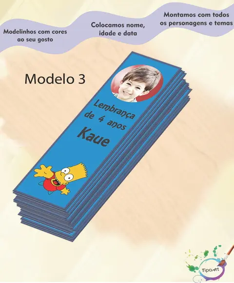 Marcador de Livro-simpson