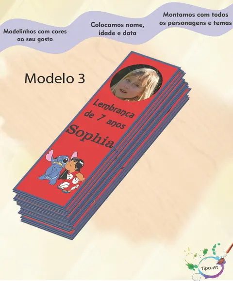 Marcador de Livro-stitch
