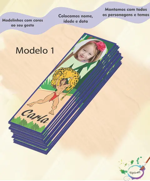 Marcador de Livro-tarzan