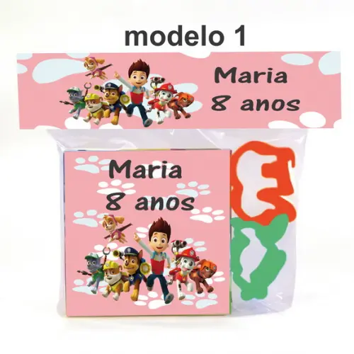 Massinha e 2 Cortador- Patrulha Canina