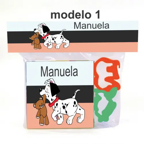 Massinha e 2 Cortador-101 Dalmatas