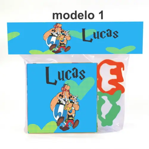 Massinha e 2 Cortador-asterix