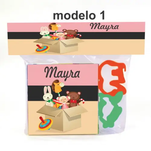 Massinha e 2 Cortador-boneca