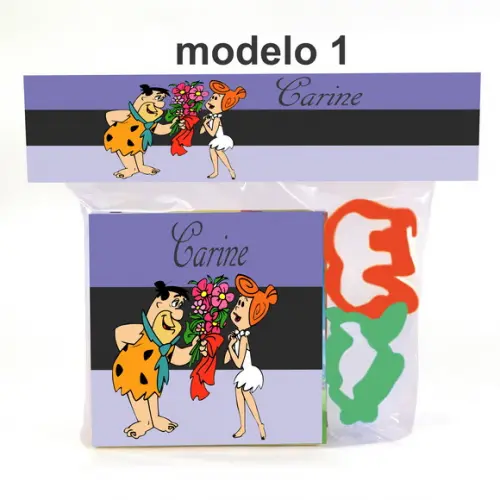 Massinha e 2 Cortador-fred Flintstone