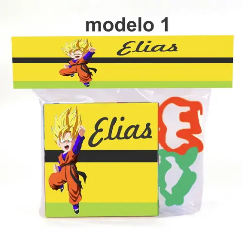 Massinha e 2 Cortador-goku