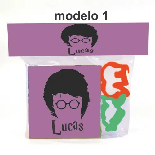 Massinha e 2 Cortador-harry Potter-modelo 2