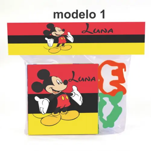 Massinha e 2 Cortador-mickey