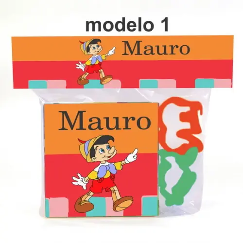 Massinha e 2 Cortador-pinoquio