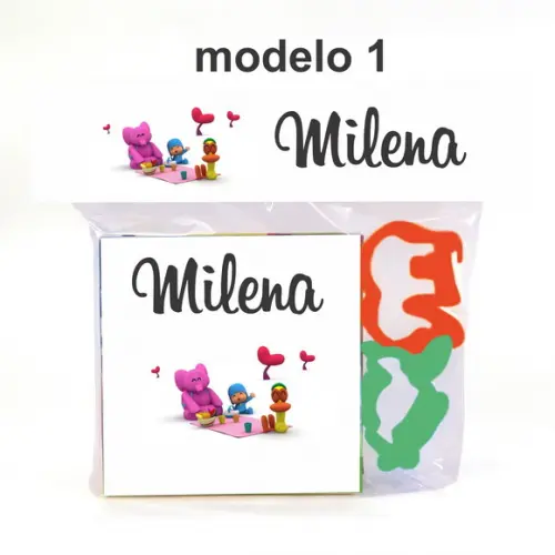 Massinha e 2 Cortador-pocoyo