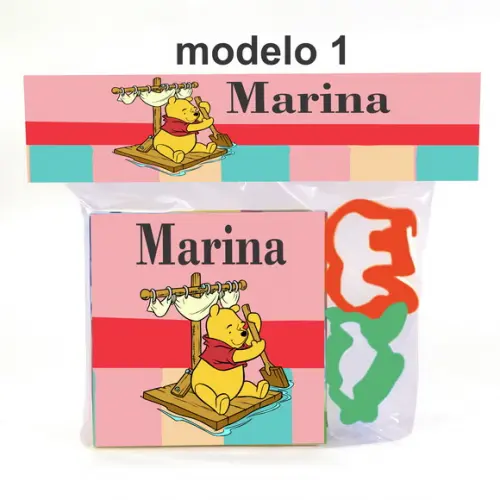 Massinha e 2 Cortador-pooh