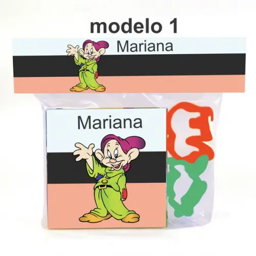 Massinha e 2 Cortador-sete Anões