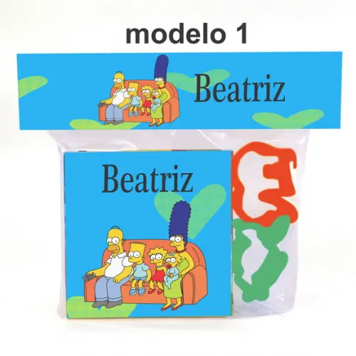 Massinha e 2 Cortador-simpson