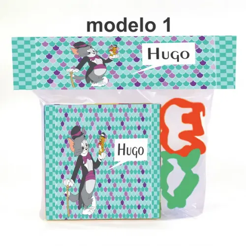 Massinha e 2 Cortador-tom e Jerry