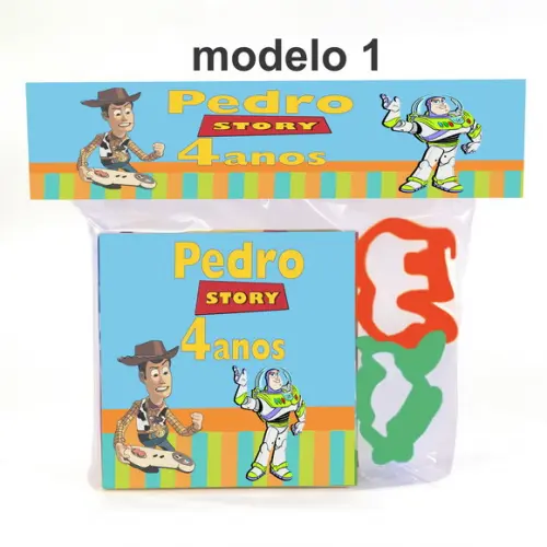Massinha e 2 Cortador-toy Story