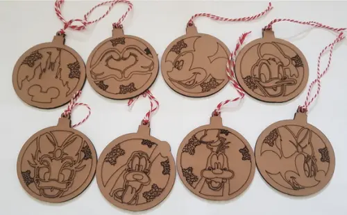 mdf 3mm -8 Peças