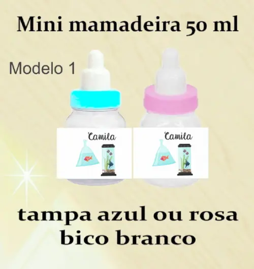 Mini Mamadeira-aquário