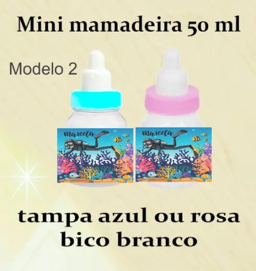 Mini Mamadeira-aquário