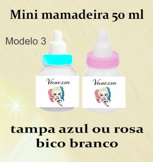 Mini Mamadeira-arlequina